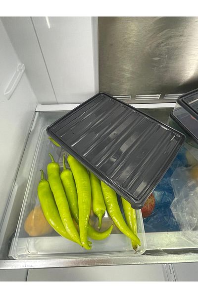 Tercih Home Set of 3 Freshbox Microwave and Diffracted Suitable Storage Container