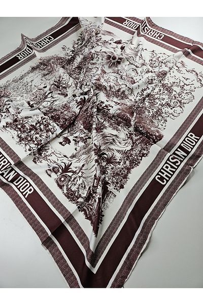 Webinay Home Cd Lux Voile Silk Scarf Tivil Scarf
