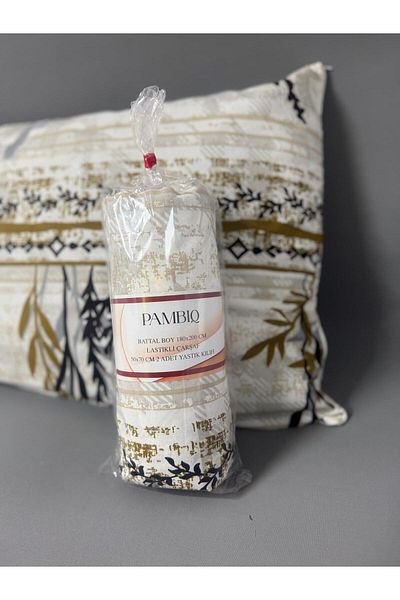 Pamuku King Size Fitted Sheet Set 180X200 cm