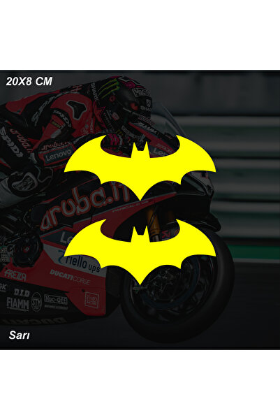 ARONA Batman Araba Motor Kask Etiket Sticker Modeli