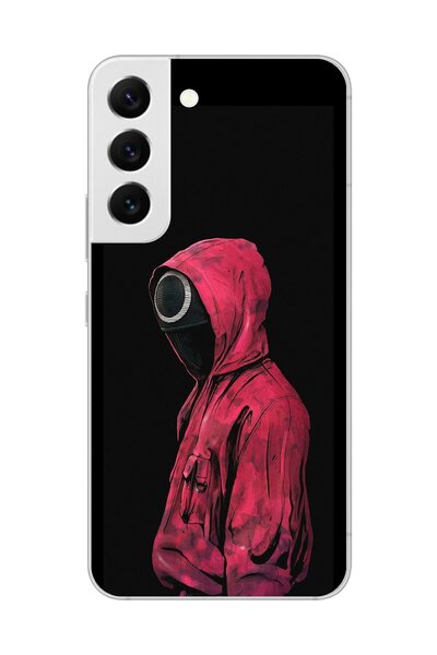 Dali Design حافظة شفافة متوافقة مع هاتف Galaxy S22 بتصميم S Q G