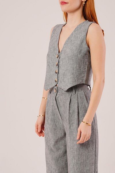 modaserdem Melted Pattern Anthracite Set