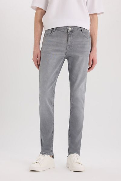 DeFacto Pedro Slim Fit Slim Fit Κανονική μέση στενό πόδι τζιν παντελόνι D9782ax25sp