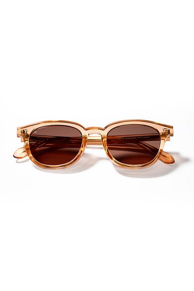 EYE OF HORUS Aventurine-3000 C3 Honey Foam Acetate Unisex Sunglasses