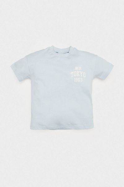DeFacto Tricou cu mânecă scurtă cu imprimeu pentru bebeluși D7910A525SM