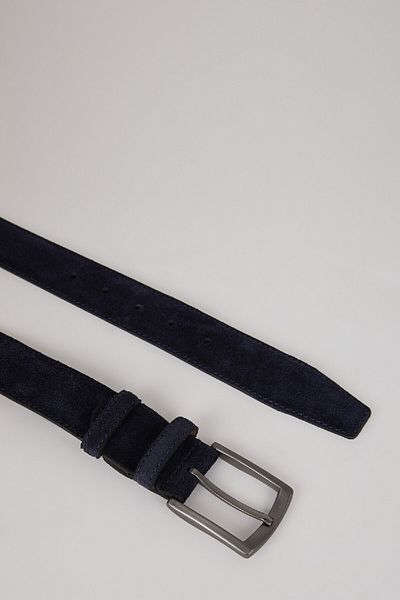 DeFacto Herren-Jeansgürtel aus Leder mit Neujahrsmotiv E1096axns