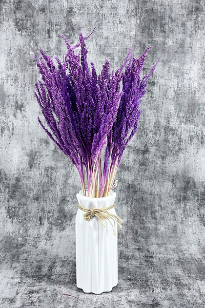 Goya Home Purple Bulgur Grass Vase Arrangement Flower