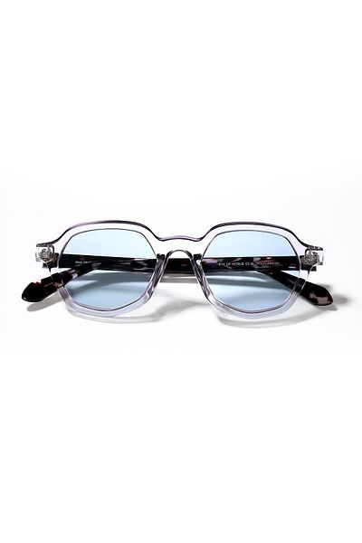 EYE OF HORUS Mihenk-Eoh91033 C8 Light Gray Unisex Sunglasses