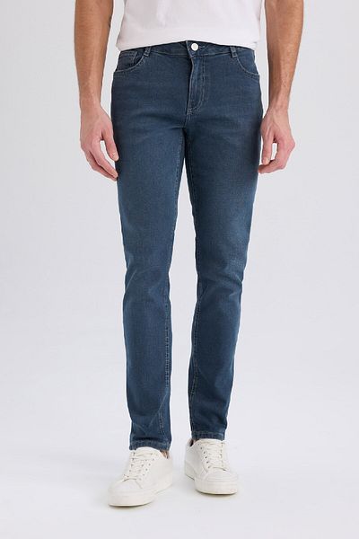 DeFacto Pantaloni de jeans Pedro Slim Fit Slim Fit cu talie normală B3622ax25sp