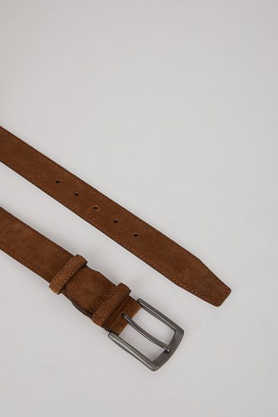 DeFacto Men's Christmas Themed Leather Jean Belt E1096Axns