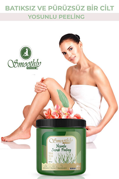 Smoothly Doğal Yosunlu Canlandırıcı & Yumuşatıcı El Ayak Ve Vücut Bakım Peelingi 800gr