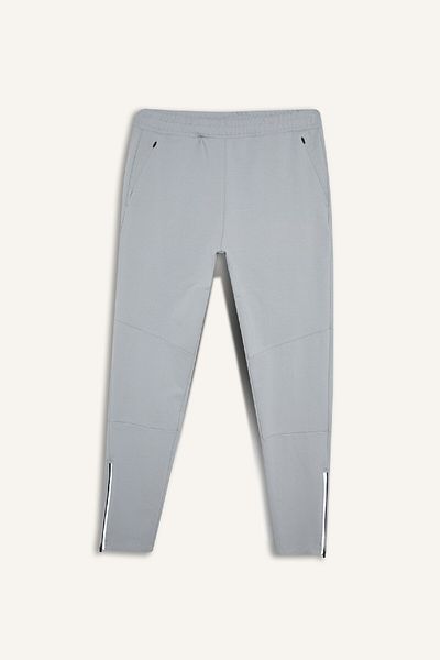 DeFacto DeFactoFit Slim Fit Sports Jogger Φούτερ με φερμουάρ με φερμουάρ D7998AX25SP