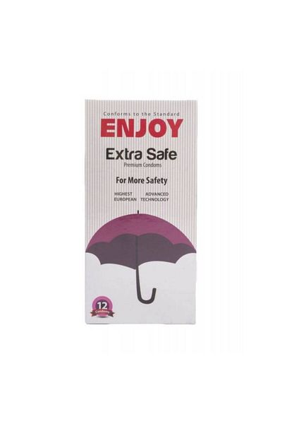 Carnavale Enjoy Enjoy Extra Protection Condoms 12 Pieces - Purple