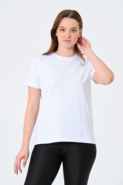 BUSA Μπλουζάκι Oversize Crew Neck - Λευκό