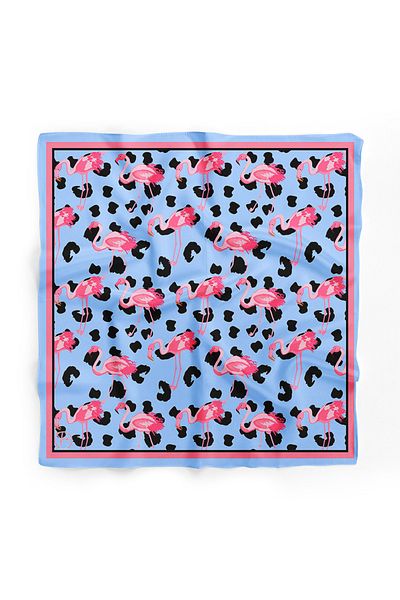 TUA Flamingo Pattern Bandana/Scarf