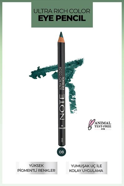 NOTE Creion de Ochi Ultra Rich Color – 08 Deep Forest – Verde Închis