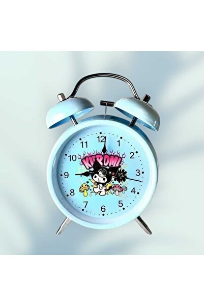 mr shopping MR Kuromi Çalar Saat Masa Saati çalar saat çift çan saat sevimli ...
