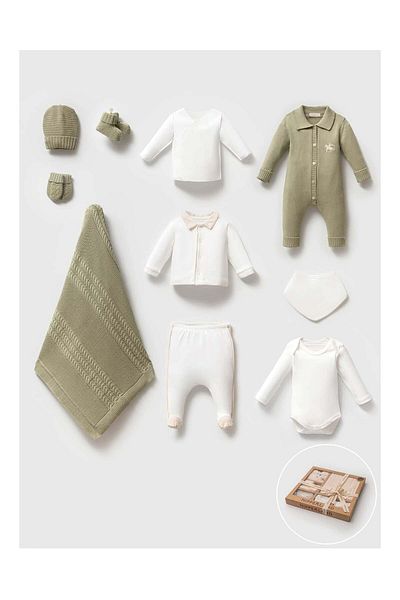 Nipperland Organic Cotton 10-Piece Hospital Set