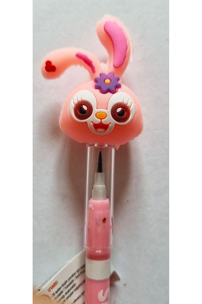 Modellino Happy Bunny Curved Ear Rabbit Simply Laying Pencil - 1 Piece with Color Options
