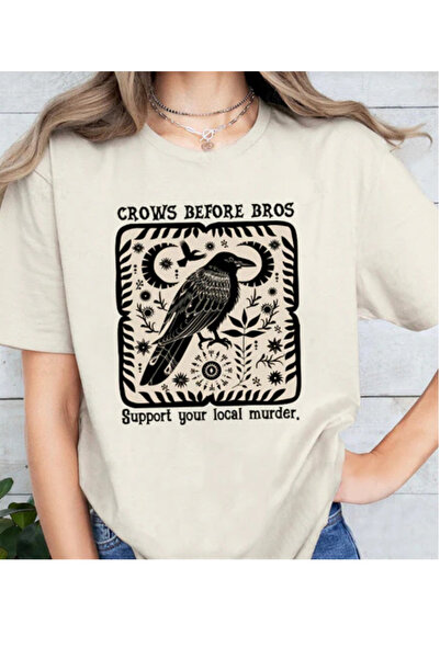 Wish BF Corbulii înainte de prietenii cu imprimeu supradimensionat tricou