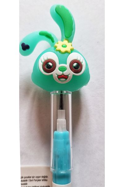 Modellino Happy Bunny Curved Ear Rabbit Simply Laying Pencil - 1 Piece with Color Options