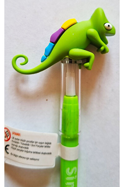 Modellino Cute Bukalemun Kedi Yengeç Balık Başlı Yumurtlayan Kurşun Kalem - Renk Seçenekli 1 Adet