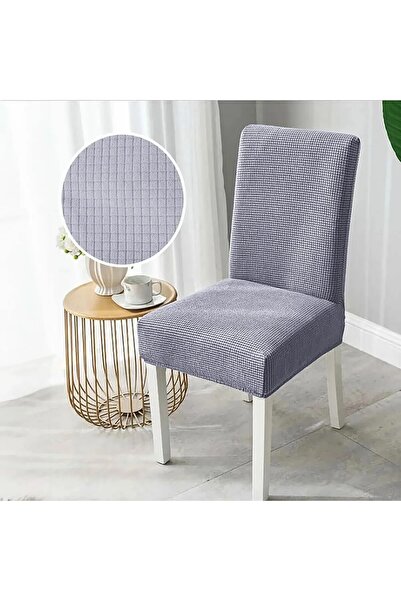 HANSARAYHOME HANSARAY Lastikli Kare kılıfı , Esnek ve koruyucu Sandalye Kılıfı 1adet