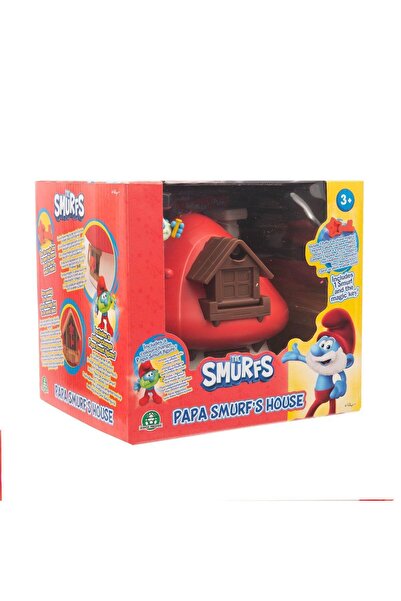 GIOCHI PREZIOSI PUF40000 Şirinler Şirin Baba Mantar Evi Oyun Seti