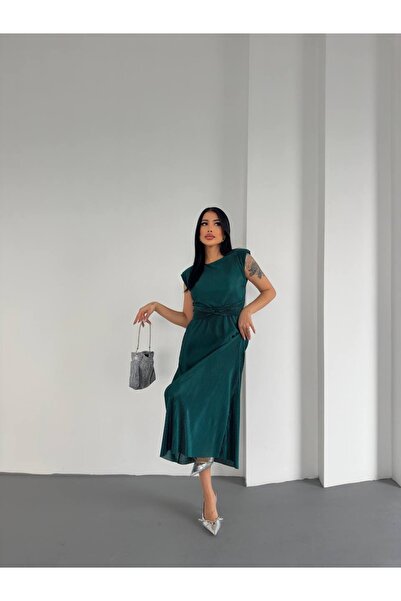 Zera Bakır Krinkıl Elbise