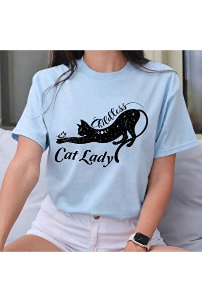 Wish BF Μπλουζάκι με στάμπα CHILDLESS Cat Lady