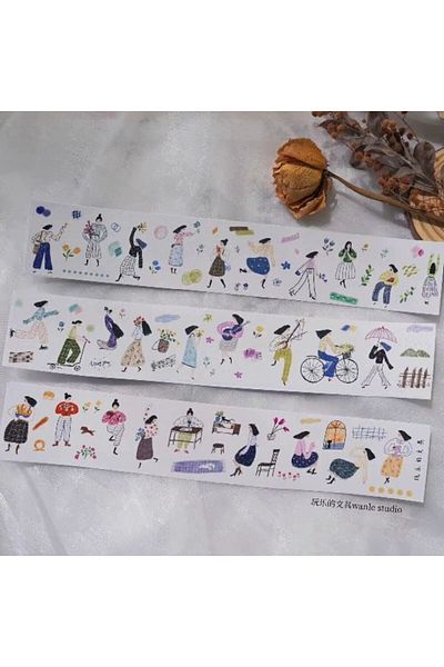 İthal K21-80Cm Little Girl Washi Tape