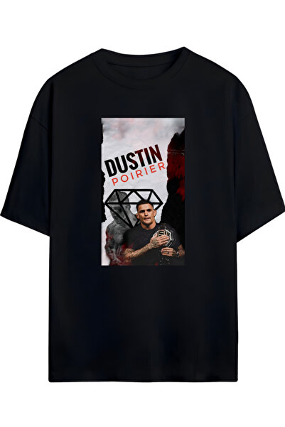 MAGORS Ekskluzivna unisex Pamuk UFC majica za fanove Dustina Poiriera - MMA z...