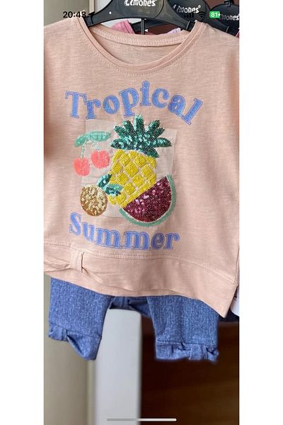 Lmn Pul Fruity Girl's Summer Suit
