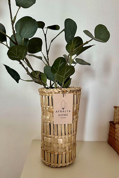 AFRALYAHOME Βάζο Bohemian Βάζο σε σκανδιναβικό στυλ Δώρο Pinterest Βάζο Pampas ΜΕΓΑΛΟ ΜΕΓΕΘΟΣ 25 cm