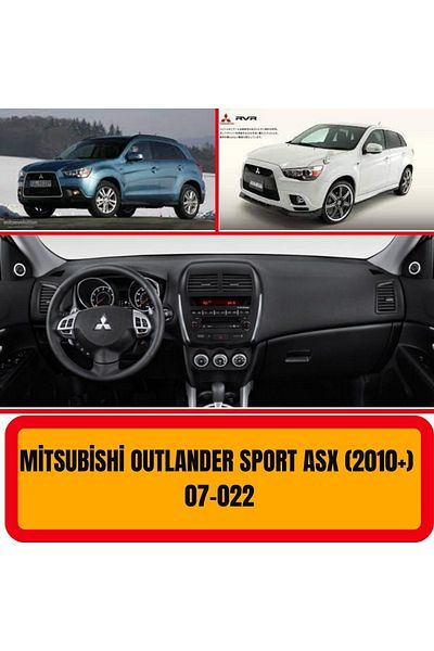 A3D TORPİDO KORUMA Mitsubishi Outlander Sport Asx 2010 - Front Cover and Chest Panel Torpedo Protection Spare Carpet