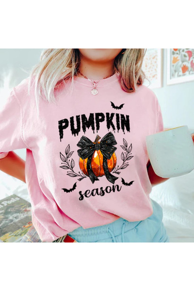 Wish BF Tricou oversize imprimat PUMPKIN SEASON