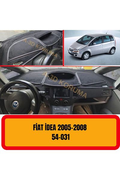 A3D TORPİDO KORUMA Fiat Idea A3D 3D - Front Chest/Panel/Torpedo Protection/Case/Carpet/Protector