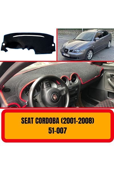 A3D TORPİDO KORUMA Seat Cordoba 2001-2008 Front Chest Panel - Torpedo Protection Case Carpet Cover