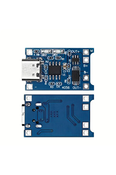OEM TP4056 18650 Lityum Pil Şarj Modülü USB Tip-C