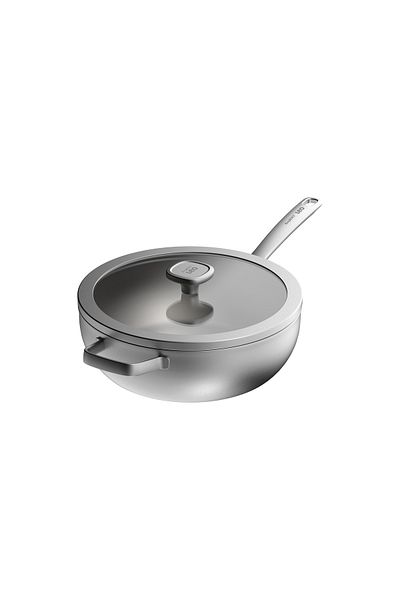 Berghoff 3950496 Graphite Stainless Steel Wok Pan 28 cm