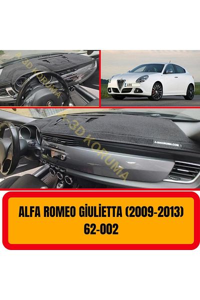 A3D TORPİDO KORUMA Alfa Romeo Giulietta 2009-2013 Model Front Chest/Panel/Torpedo Protection/Case/Carpet A3D/3D
