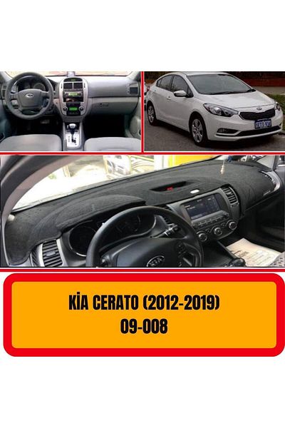 A3D TORPİDO KORUMA Kia Cerato K3 2013 - Front Chest and Panel Protection Torpedo Case Carpet Protective Cover