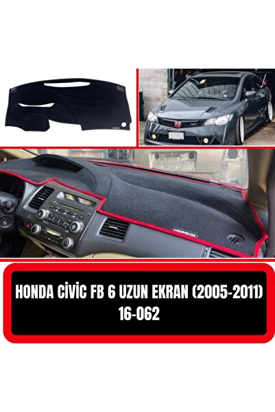 Barteg Honda Civic Fd 6 Torpido Koruyucu Torpido Halısı Kılıf Havlu Örtü