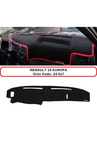 A3D TORPİDO KORUMA Renault 19 R19 Europa Torpido Koruması / Halısı / Örtüsü