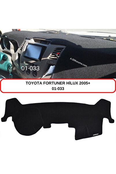 A3D TORPİDO KORUMA تويوتا فورتشنر (2005+) حماية / سجادة / غطاء / غطاء