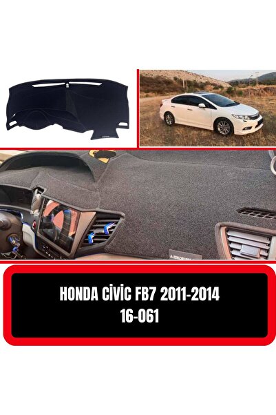 Genel Markalar Honda Civic Fb7 Torpido Koruyucu Ön Göğüs Halısı Kılıf Havlu Örtü