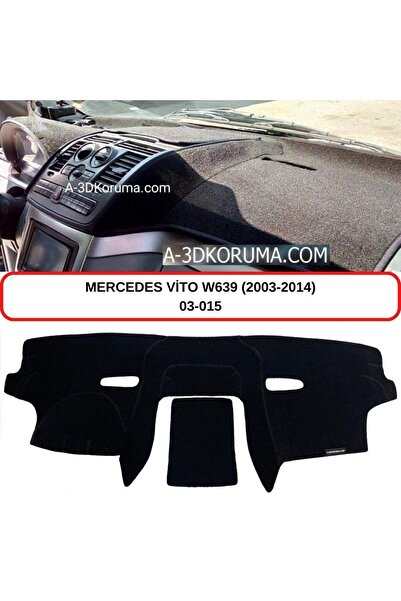 A3D TORPİDO KORUMA Mercedes-Benz Vito W639 2003-2014 Shelf Torpedo Guard/ Car...