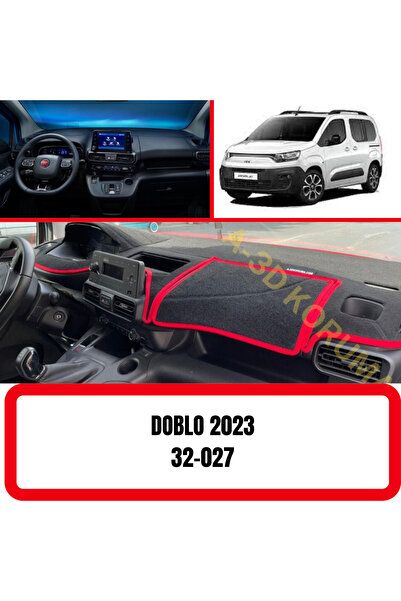 A3D TORPİDO KORUMA Fiat Doblo 2023+ 3d Glovebox Protection Cover - Protective...