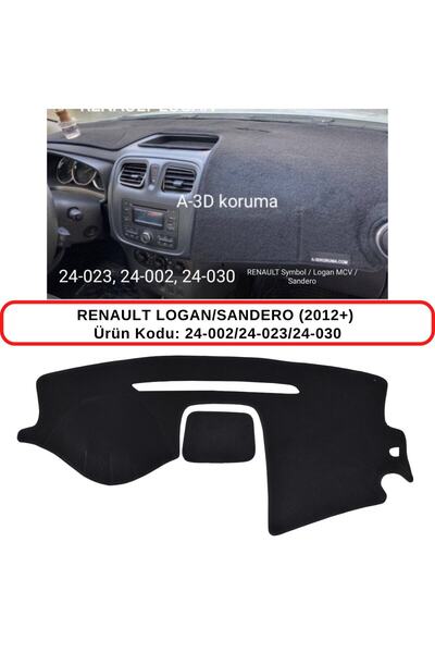 A3D TORPİDO KORUMA رينو / داسيا لوجان / سانديرو (2012+) حماية توربيدو / سجادة...