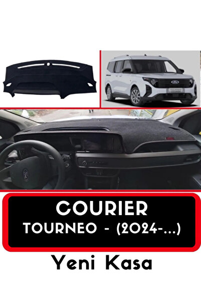 A3D TORPİDO KORUMA FORD COURİER (2024+) Torpido Koruma Halısı 3D Koruyucu Kıl...